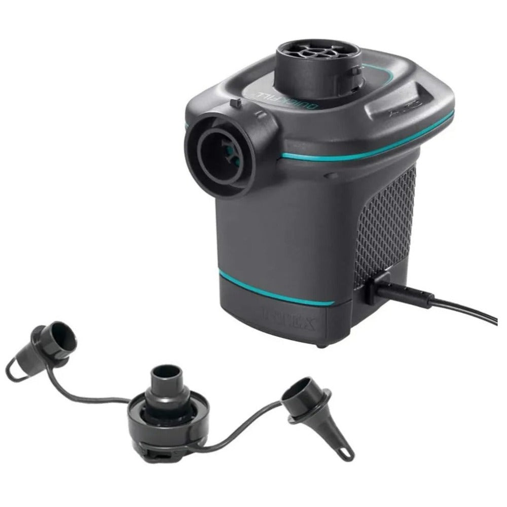 Intex - AC Quick Fill Electric Pump - Black - (L 15 x B 14 x H 12.5 cm)