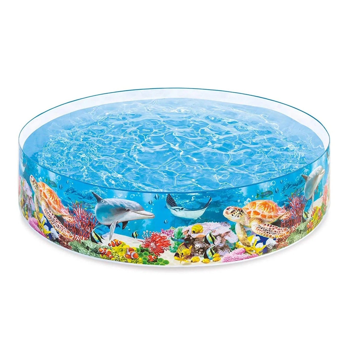 Intex - Deep Snapset Pool - Blue - (244cm)