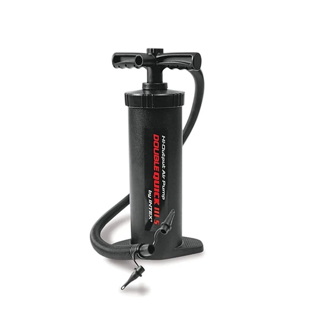 Intex - Double Quick III S Hand Pump - Black - (35.5cm)