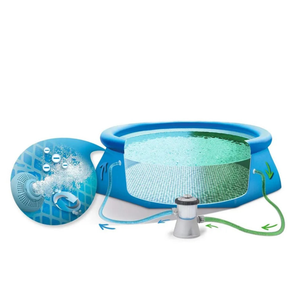 Intex - Easy Set Pool with Pump - (304.8 x 304.8 x 76.2 cm)