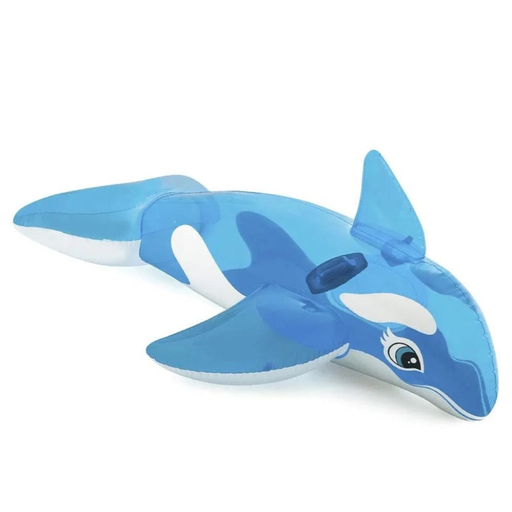 Intex - Lil's Whale Ride On - Blue - (L 152 x B 114 cm)