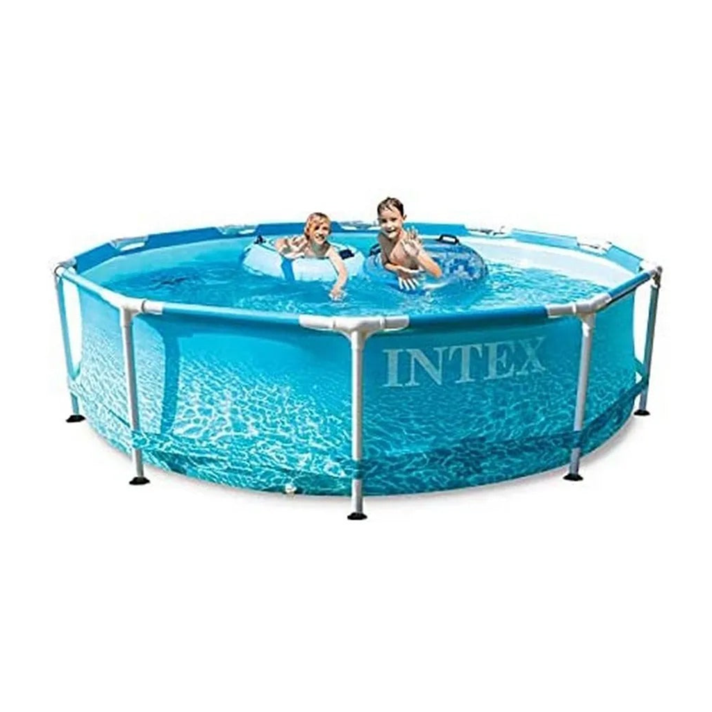 Intex - Metal Frame Pool Set With Pump - (305cm)