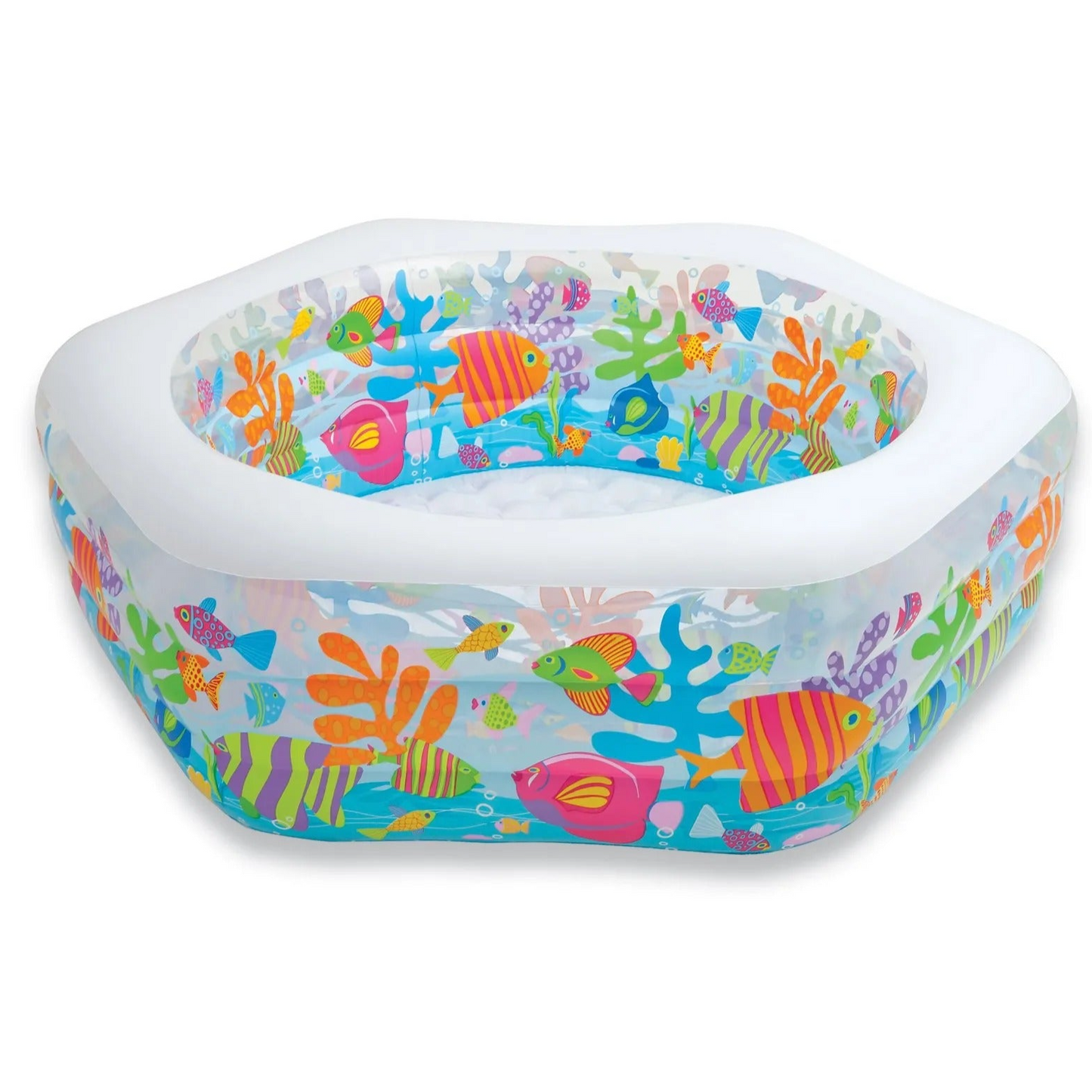 Intex - Ocean Reef Swim Center Pool - (L 190.5 x B 177.8 x H 61.0 cm)