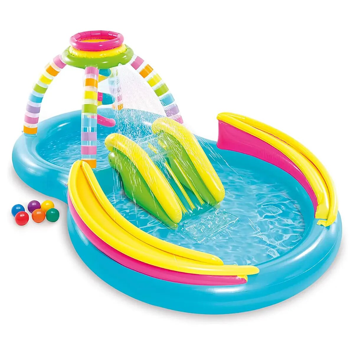 Intex - Rainbow Funnel Play Center (295 x 191 x 109 )
