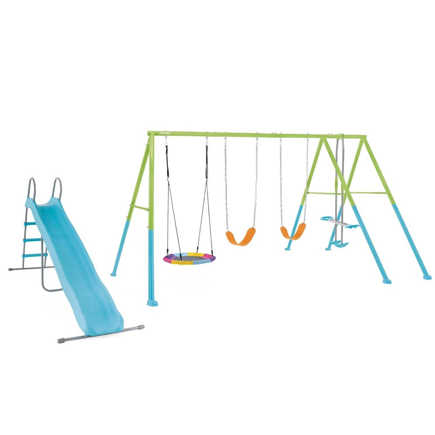 Intex - Saucer & Swing Dlx 5 Features Set - ( 442 x 235 x 200 )