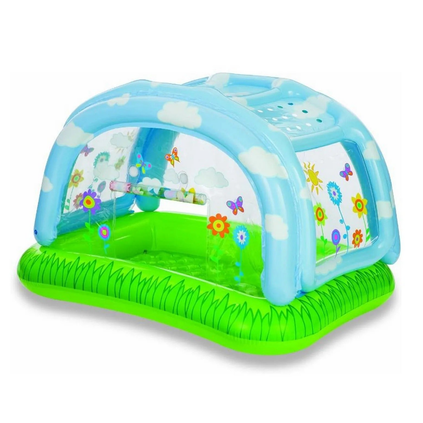 Intex - Shady Beach Baby Pool - Blue & Green