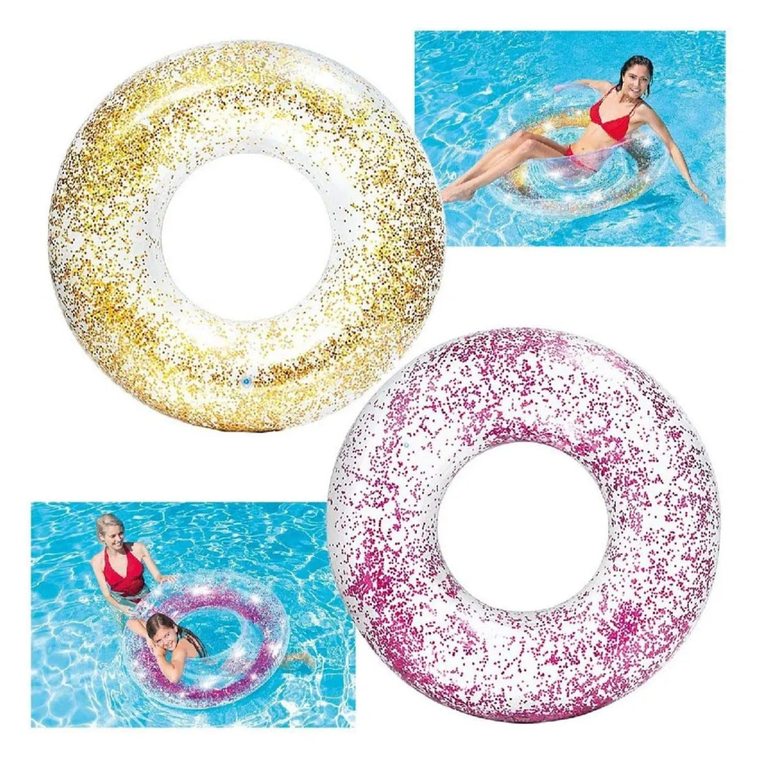 Intex - Sparkling Glitter Tube Pack of 1 - Assorted