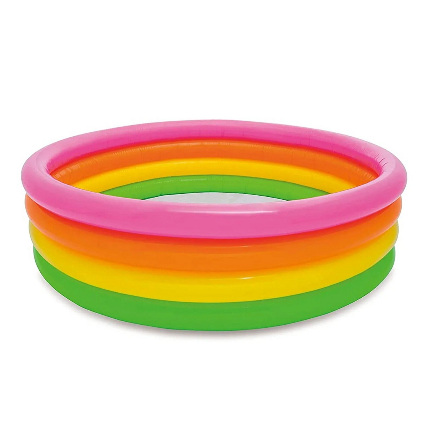 Intex - Sunset Glow Inflatable Pool - Multicolor - (L 167 x W 167 x H 45 cm)