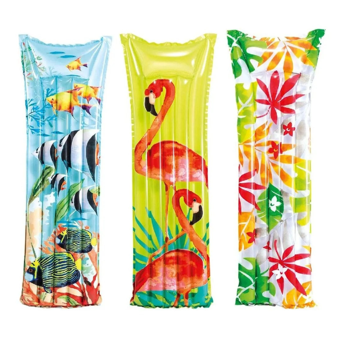 Intex - Transparent Fashion Mat Pack of 1 - Assorted Colours & Design