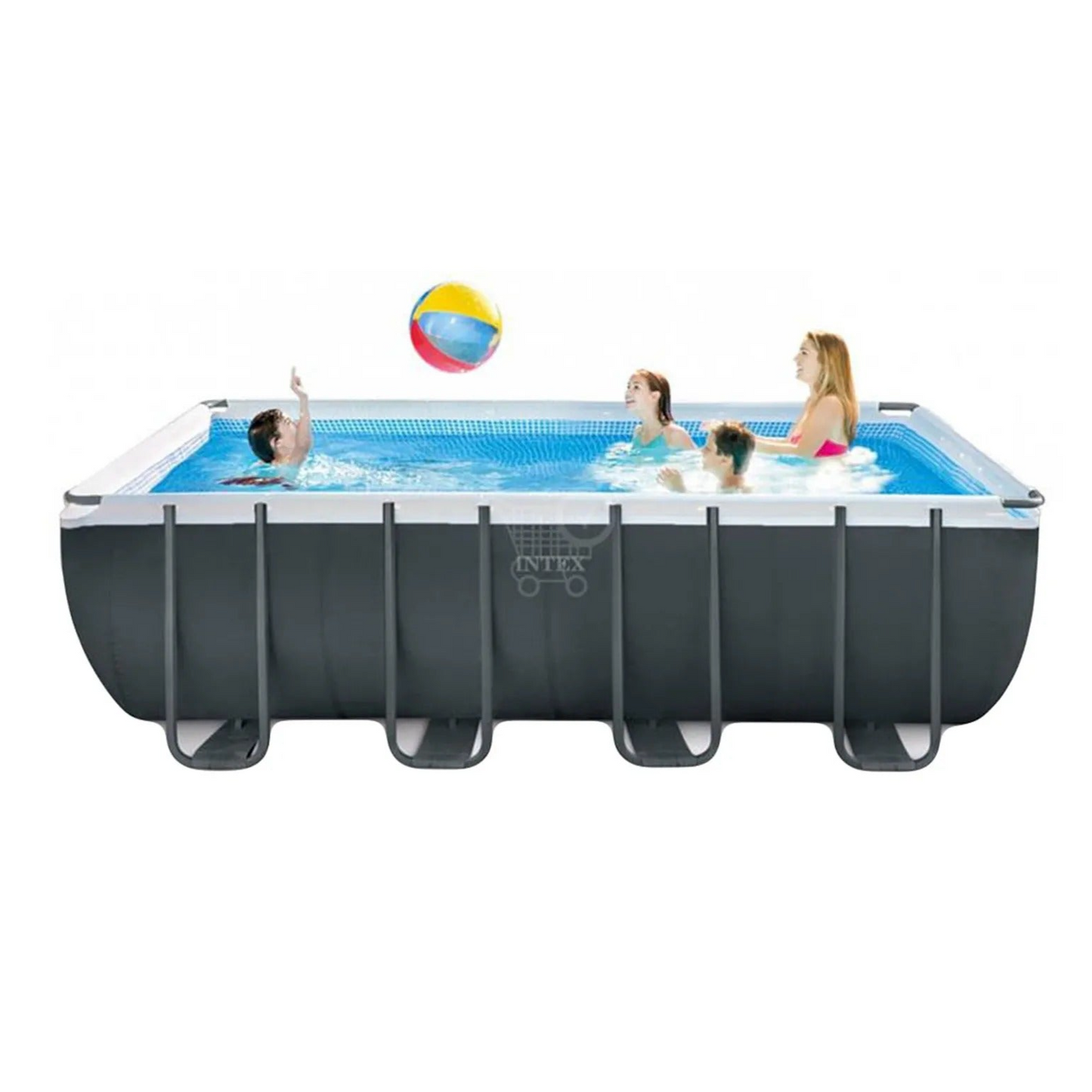 Intex - Ultra Rectangular Pool Set - Multicolor - (L 549 x B 274 x H 132 cm)