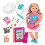 Our Generation Deluxe Jenny Doll With Book
