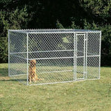 Midwest K9 Large Steel Chain Link Portable Kennel