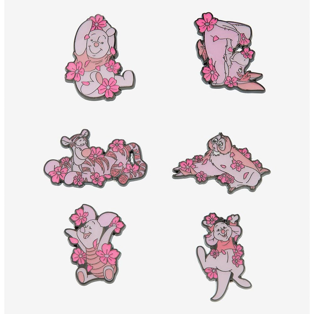 Funko - Blind Box Pin! Disney - Winnie the Pooh and Friends Cherry Blossoms Blind Pin Set