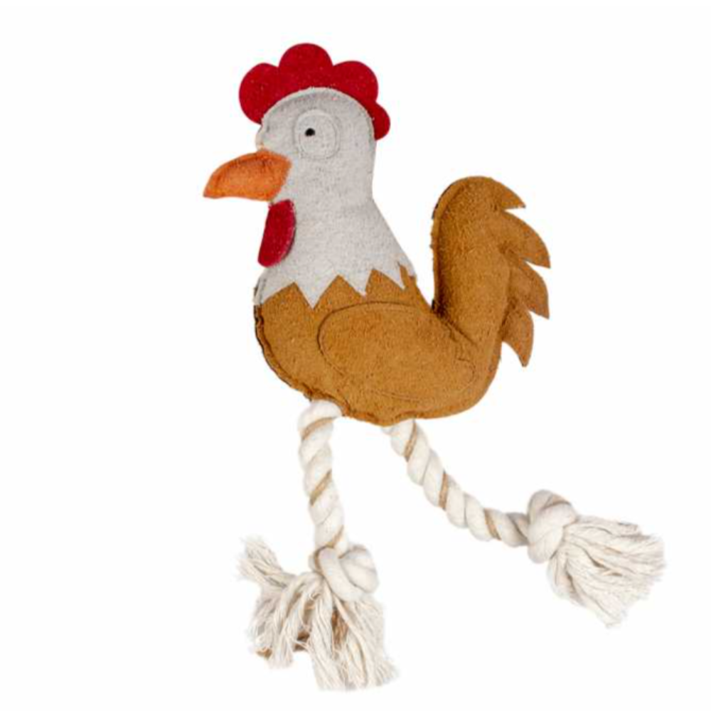 Duvo+ Farm Friends Ruby Rooster Dog Toy 37cm
