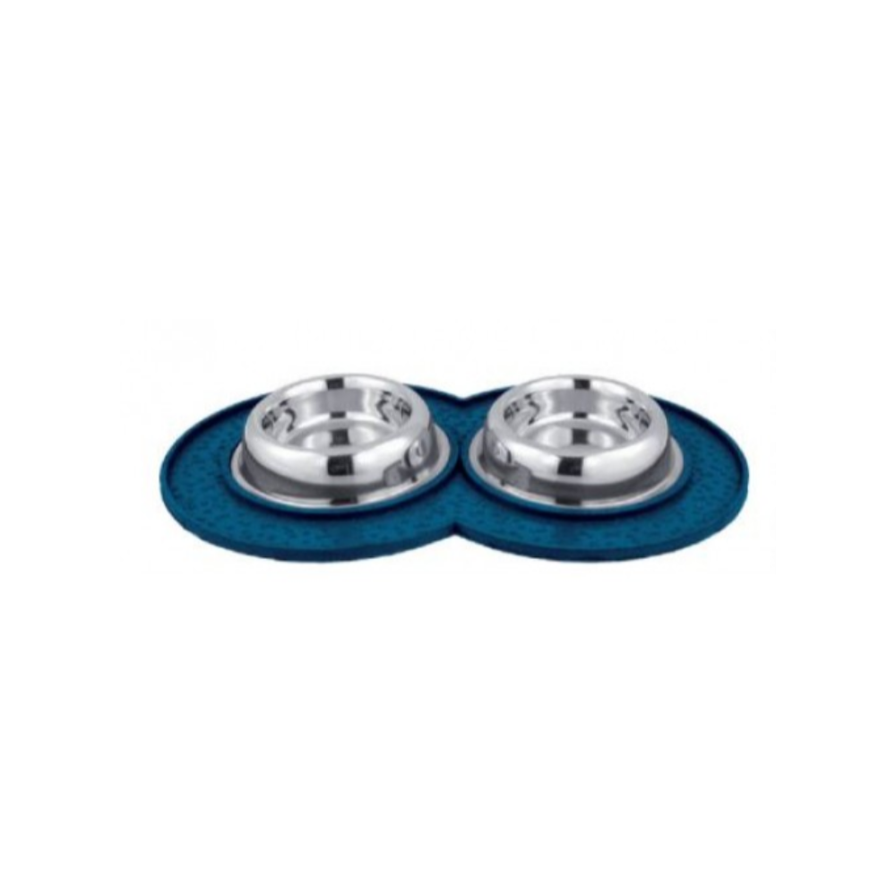 Kumar Steels Anti Spill Rubber Mat Dog Bowl