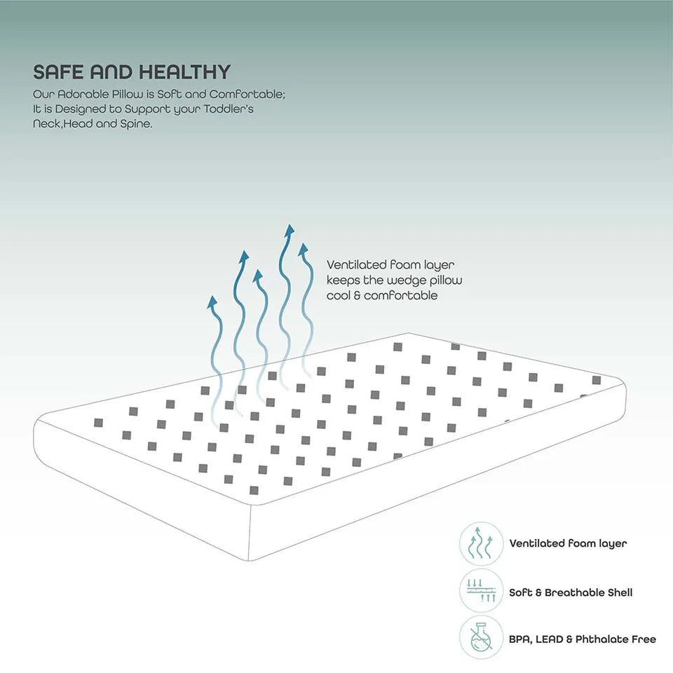 MOON - Kids Cot Pillow With Bamboo Rayon