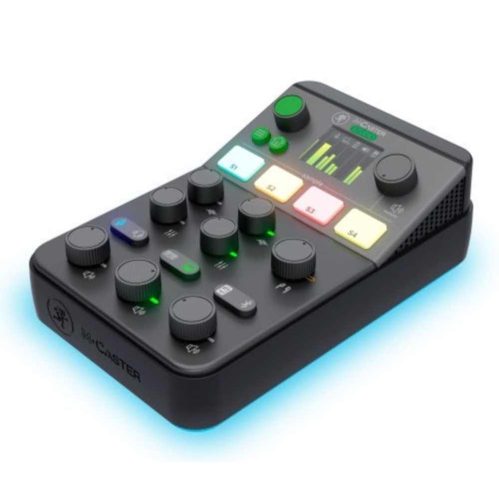 Mackie - M•Caster Studio Desktop Live Streaming Mixer