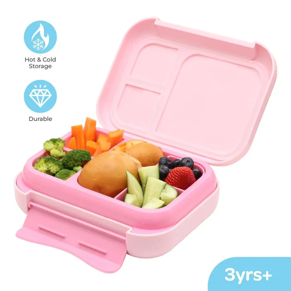 Moon - Kids Lunch Box Set With Insulated Bottle & Carry Bag With Strap - Unicorn