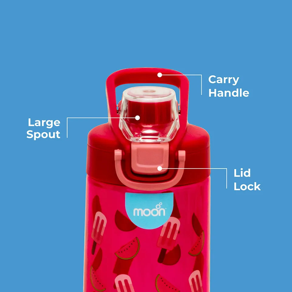 Moon - Kids Tritan Bottle - Pink