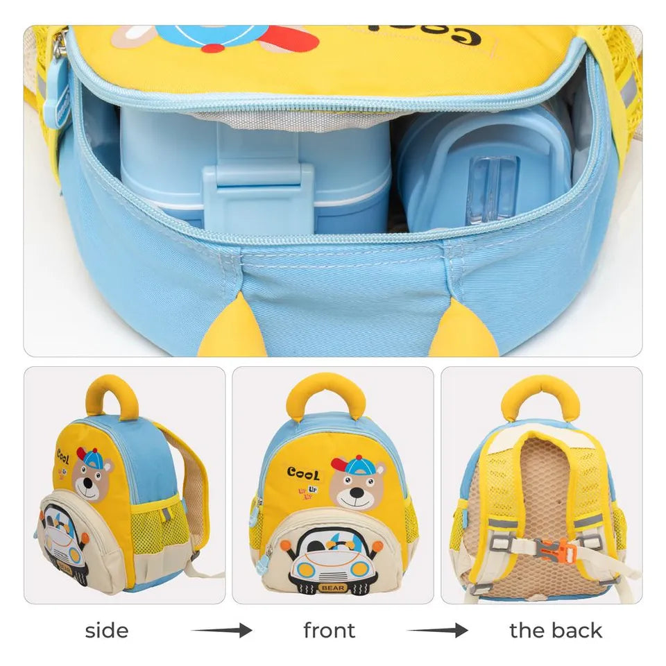 MOON Kids Backpack – Bear/Yellow