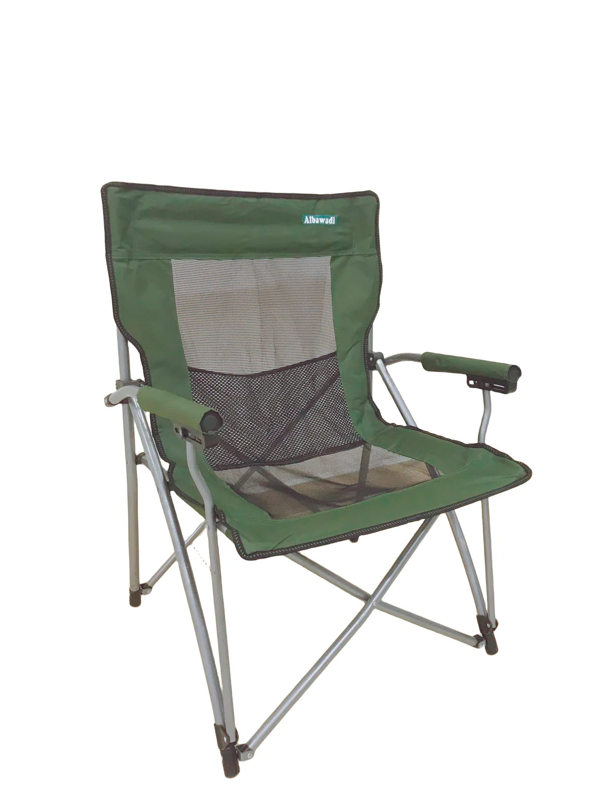 Folding Camping Chair Cool Mesh Fishing Chair with Storage Backpack