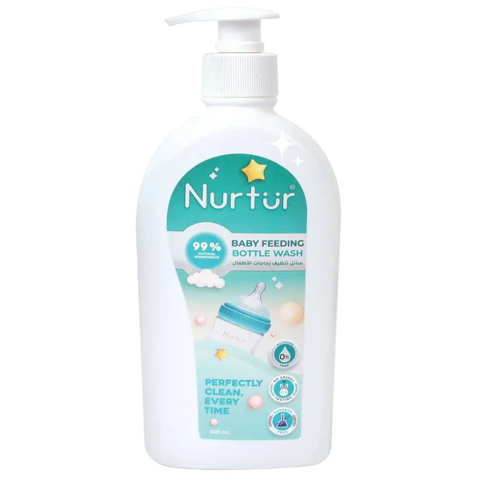 Nurtur - Baby Bottle & Toys Liquid Cleanser - Pack of 2 - 500ml