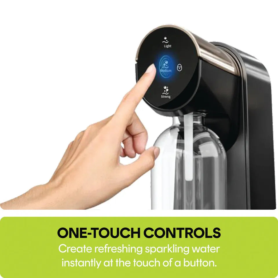 Nutricook - Fizzi Soda Maker - Black - 1L