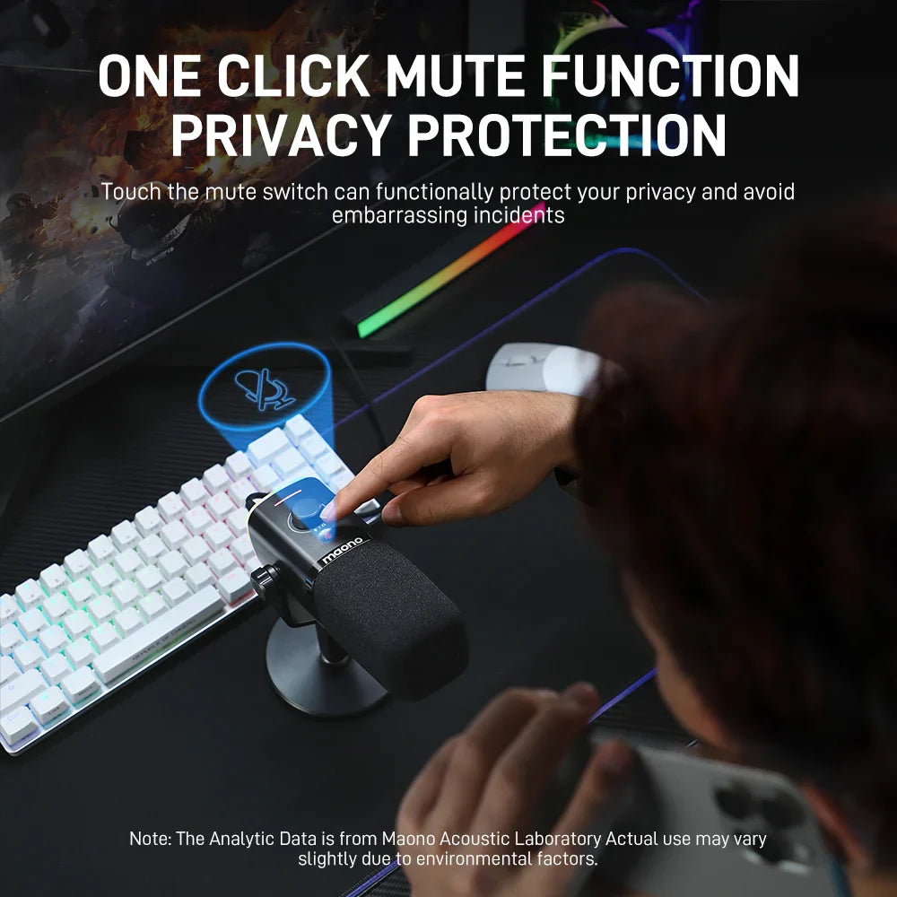 MAONO PD100X USB/XLR Dynamic Microphone For Game Streamer