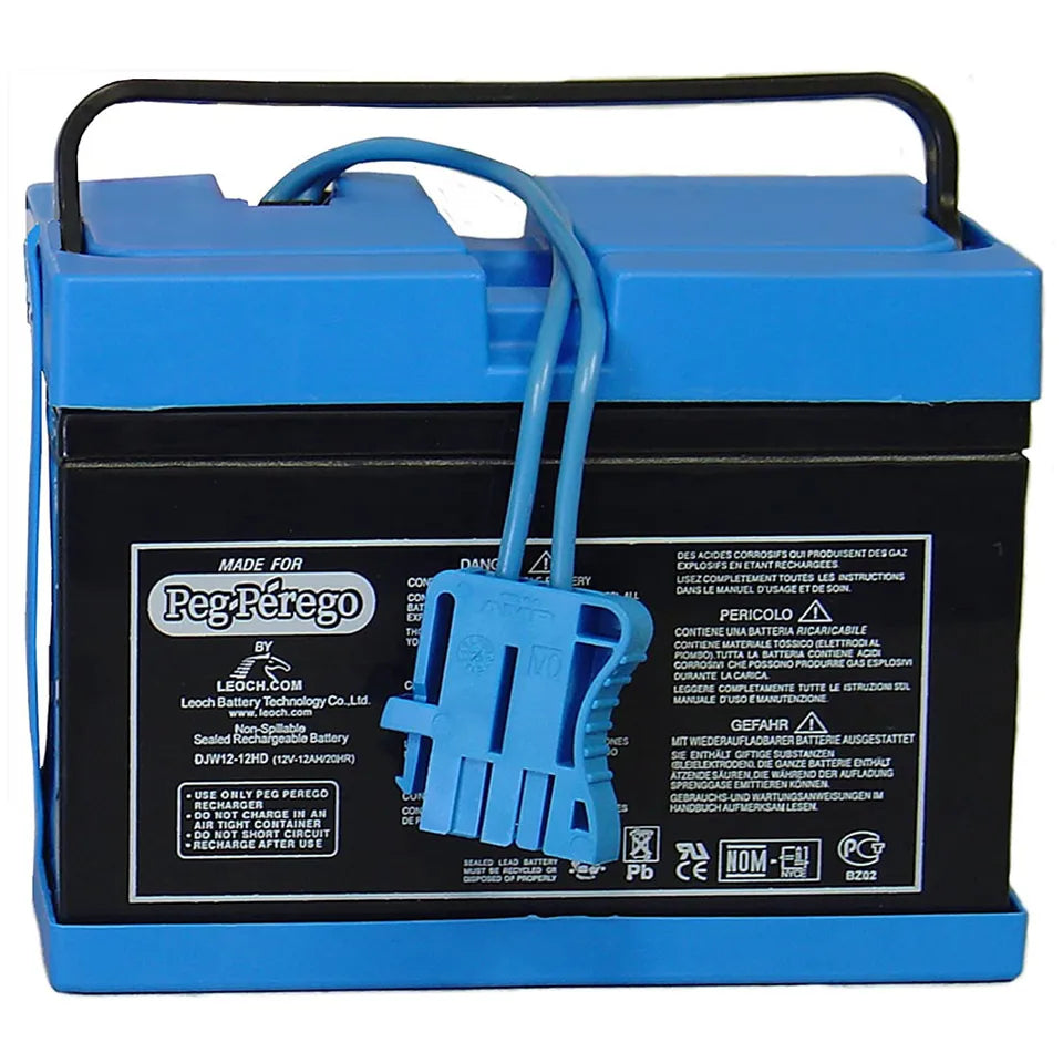 Peg Perego - 12V 8Ah Battery - Blue