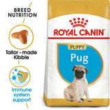 Royal Canin BHN Breed Health Nutrition Pug Puppy Dog Food 1.5 kg