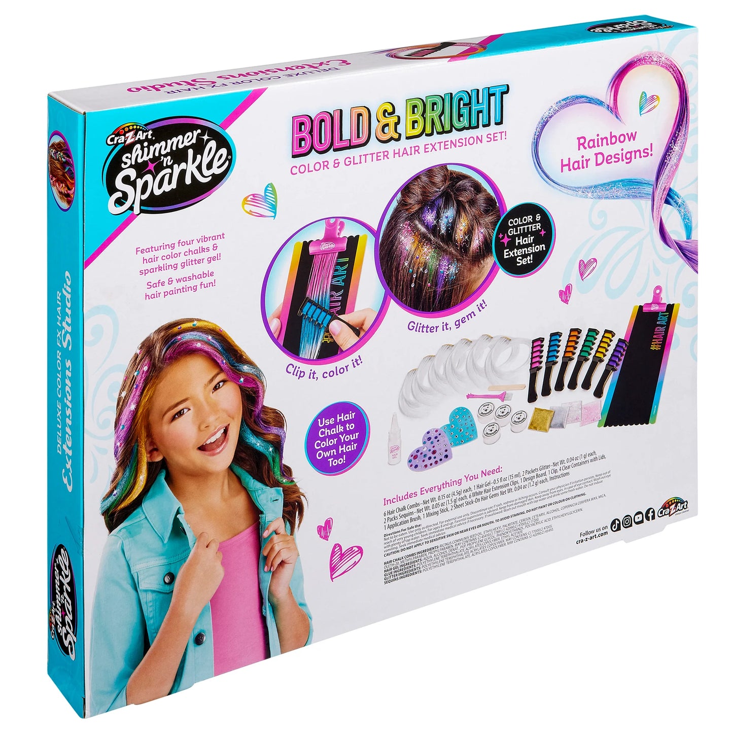 Shimmer N Sparkle FX Hair Extensions Value Set