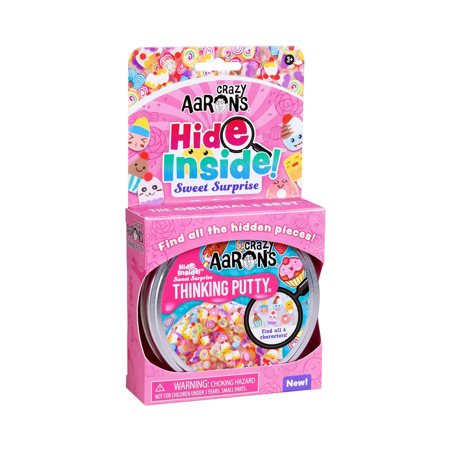 Crazy Aaron's Thinking Putty - Hide Inside! Sweet Surprise