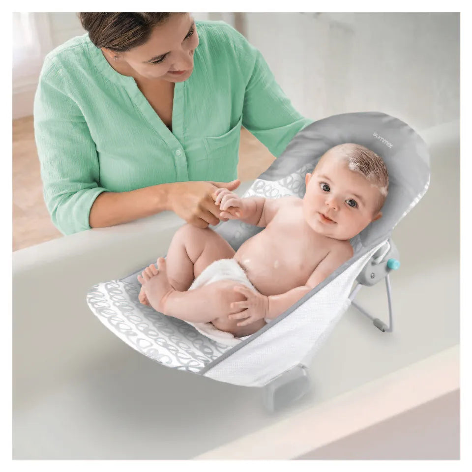Summer Infant - Foldaway 2 Position Baby Bather - Grey