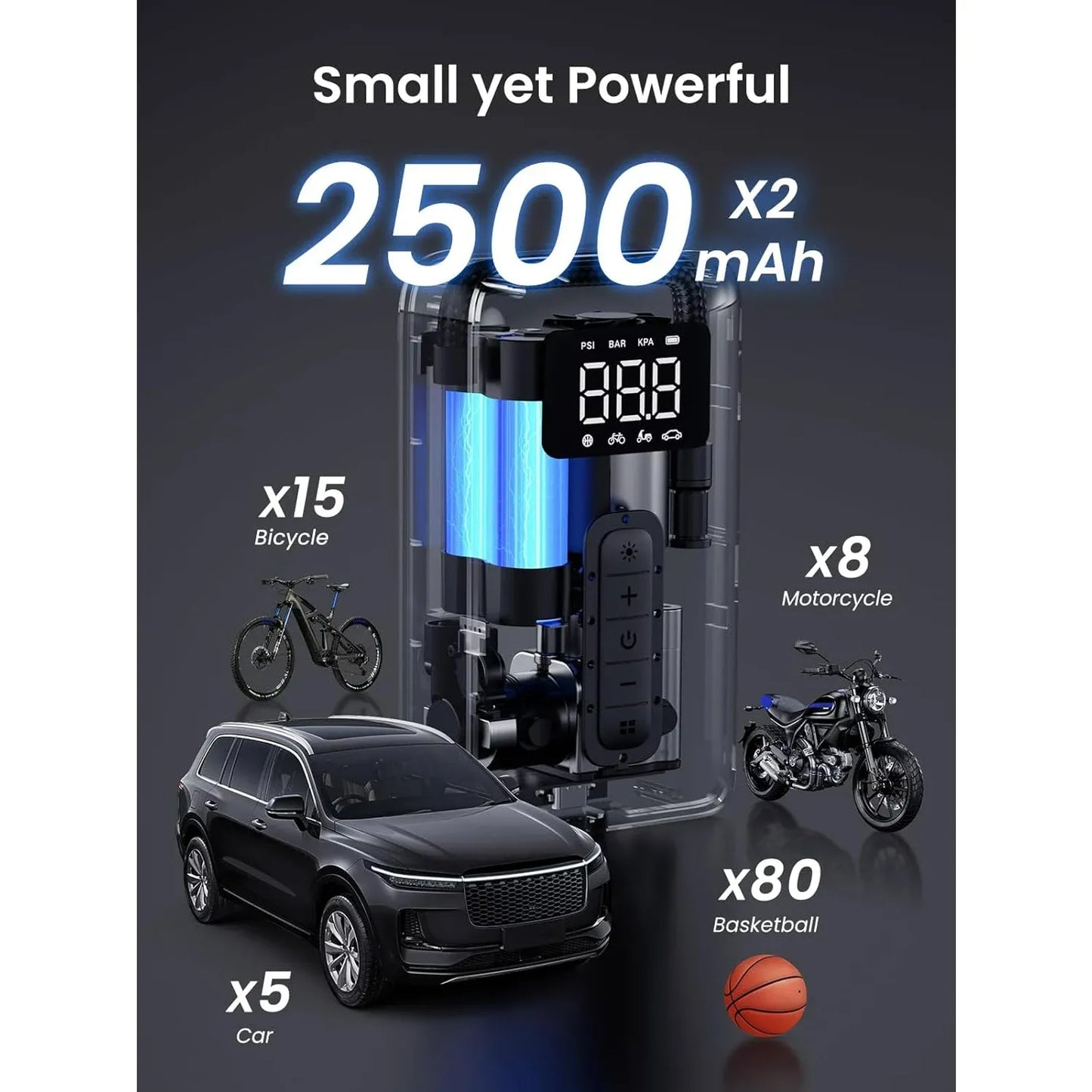 UGreen Portable Tire Inflator CD259