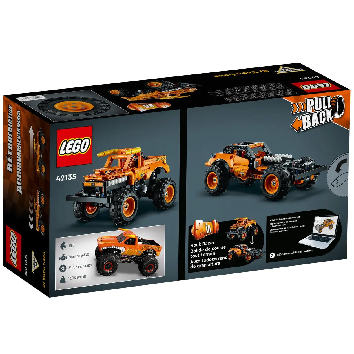 LEGO Technic 42135 Monster Jam El Toro Loco