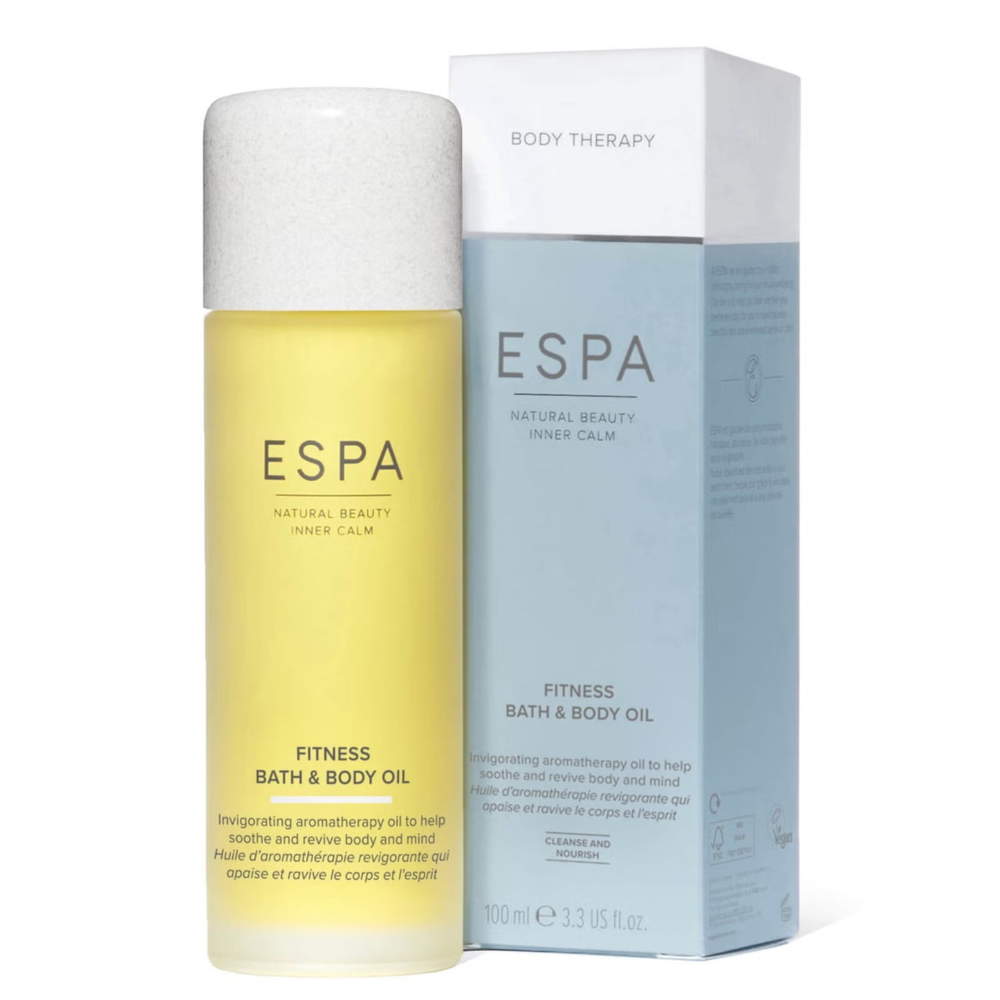 Espa Fitness Bath and Body Oil 100ml