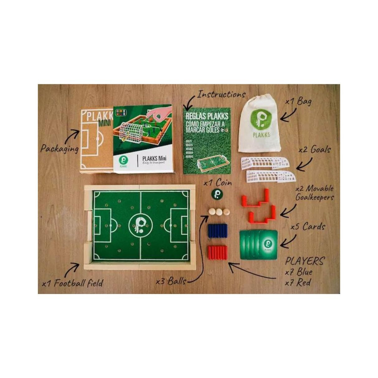 Plakks Football Field Mini