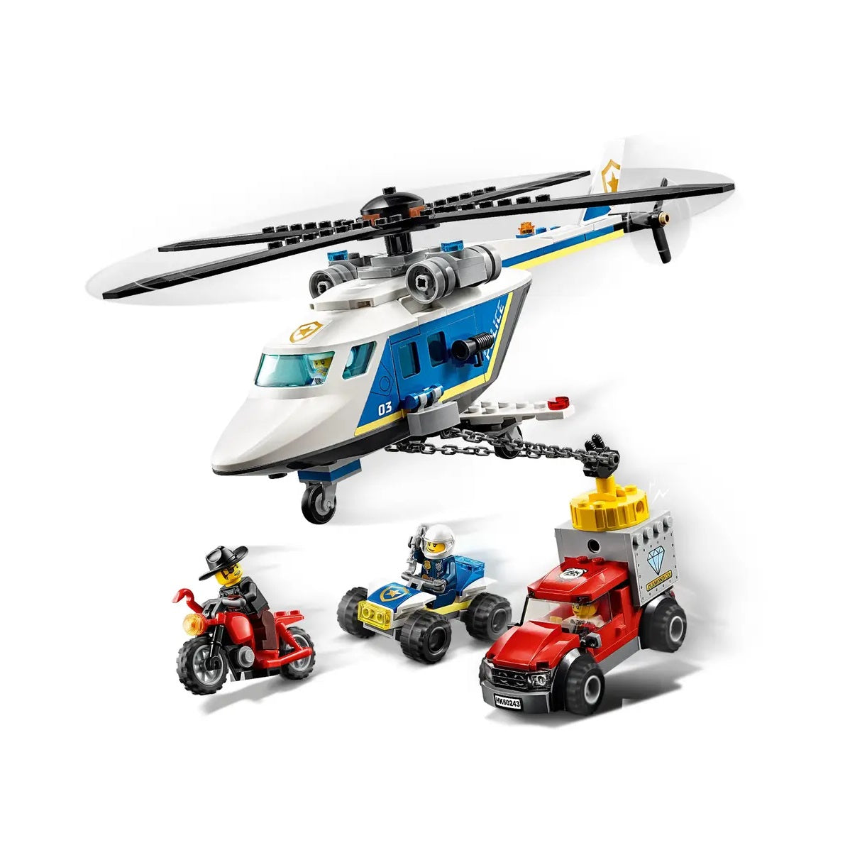 LEGO 60243 Police Helicopter Chase