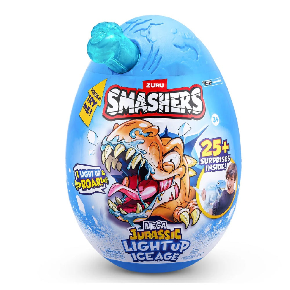 Zuru Smasher Dino Ice Age Light Up Mega Egg (S1) (ZUR-74138)