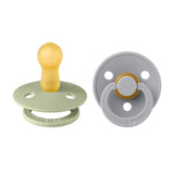 Bibs - Colour S2 Pacifiers - Pack of 2 - Sage/Cloud