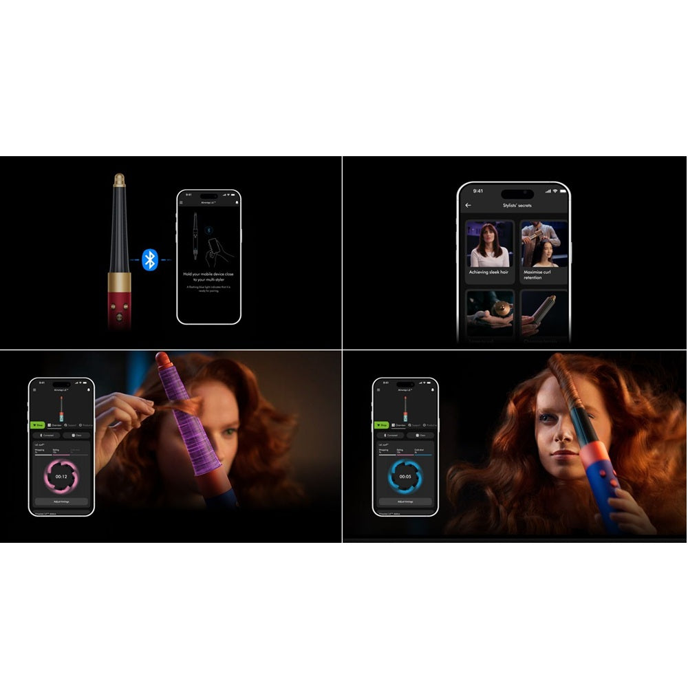 Dyson Airwrap Multi-Styler And Dryer Red Velvet/Gold Limited Edition