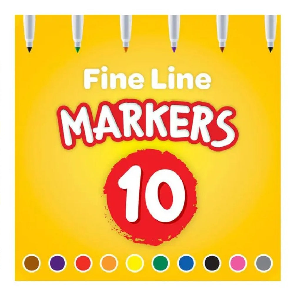 Crayola Classic Fine Line Color Max Markers 10ct