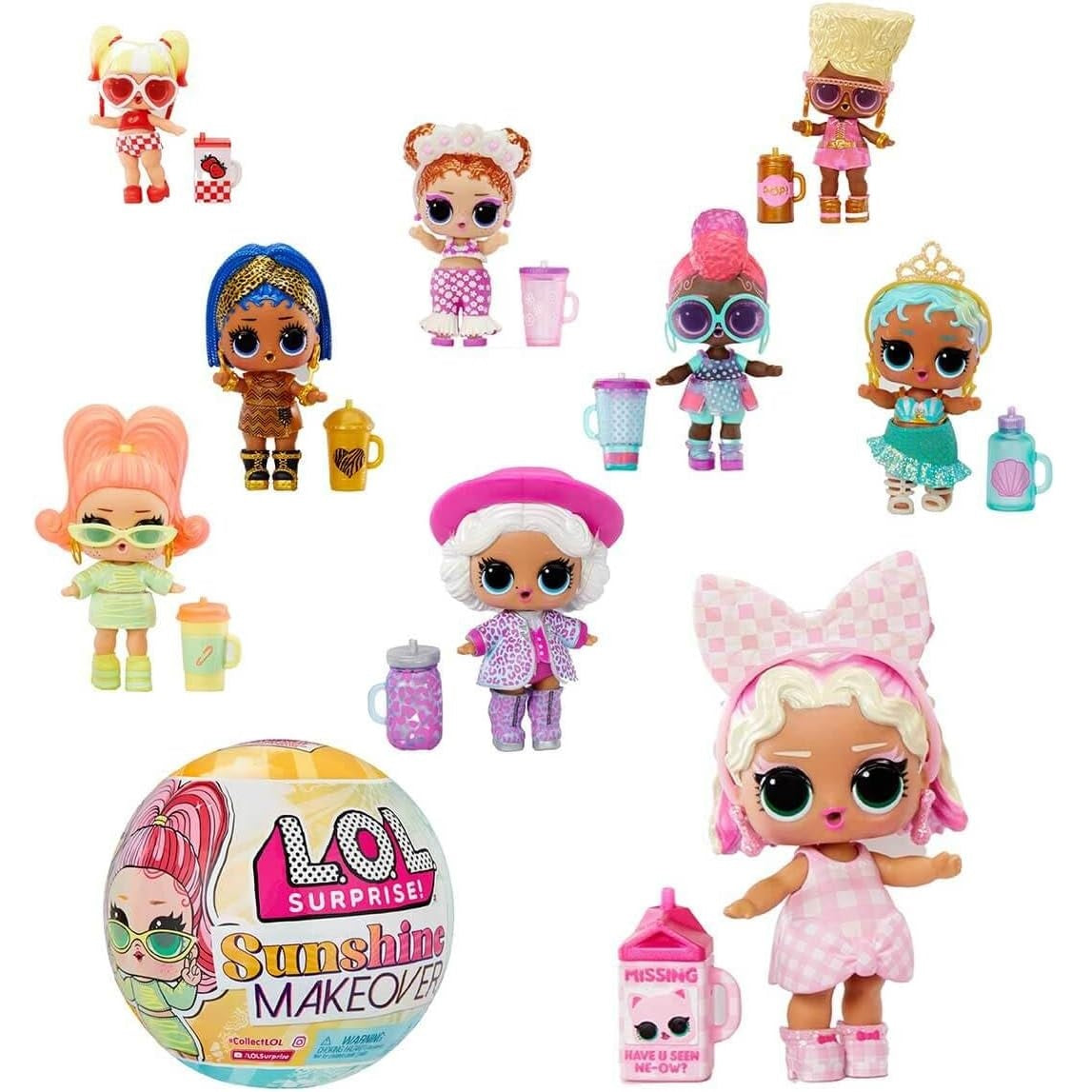 LOL Surprise Sunshine Makeover Doll Assorted