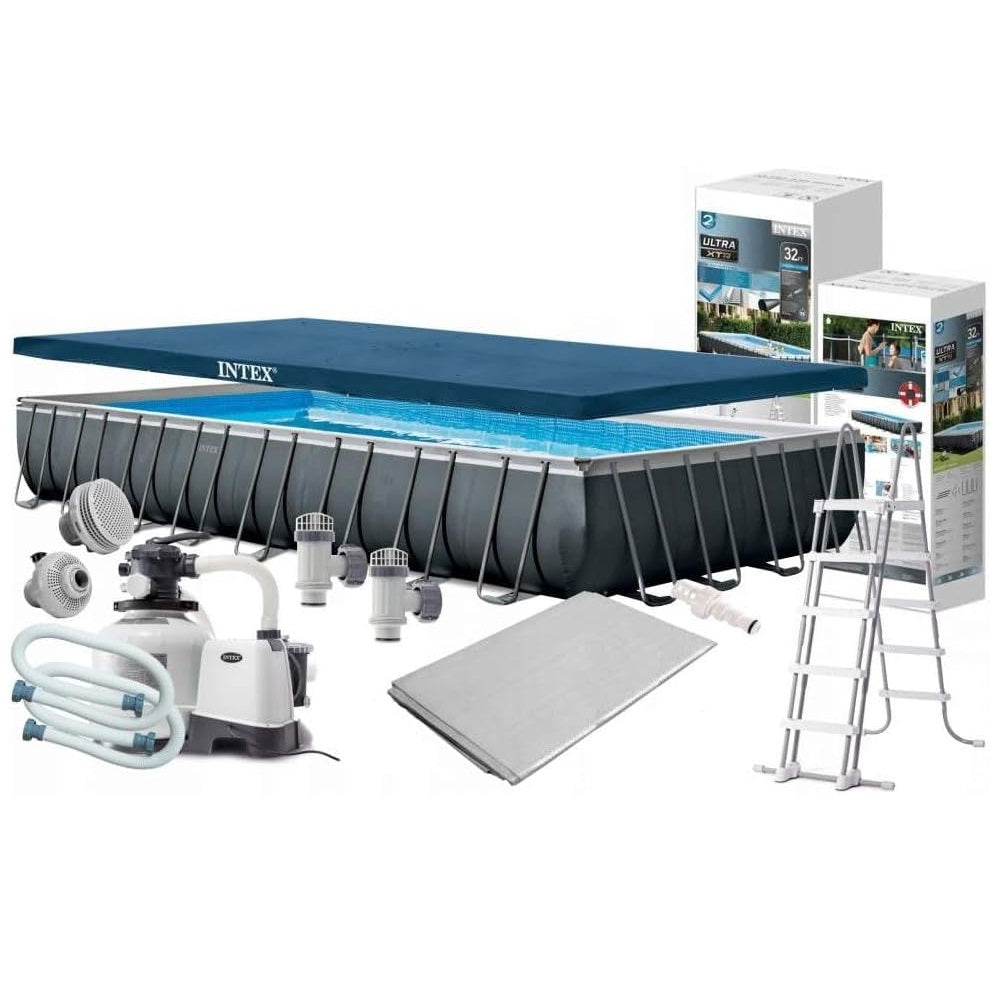 Intex - Rectangular Frame Pool Set - (L 975 x B 488 x H 132 cm)