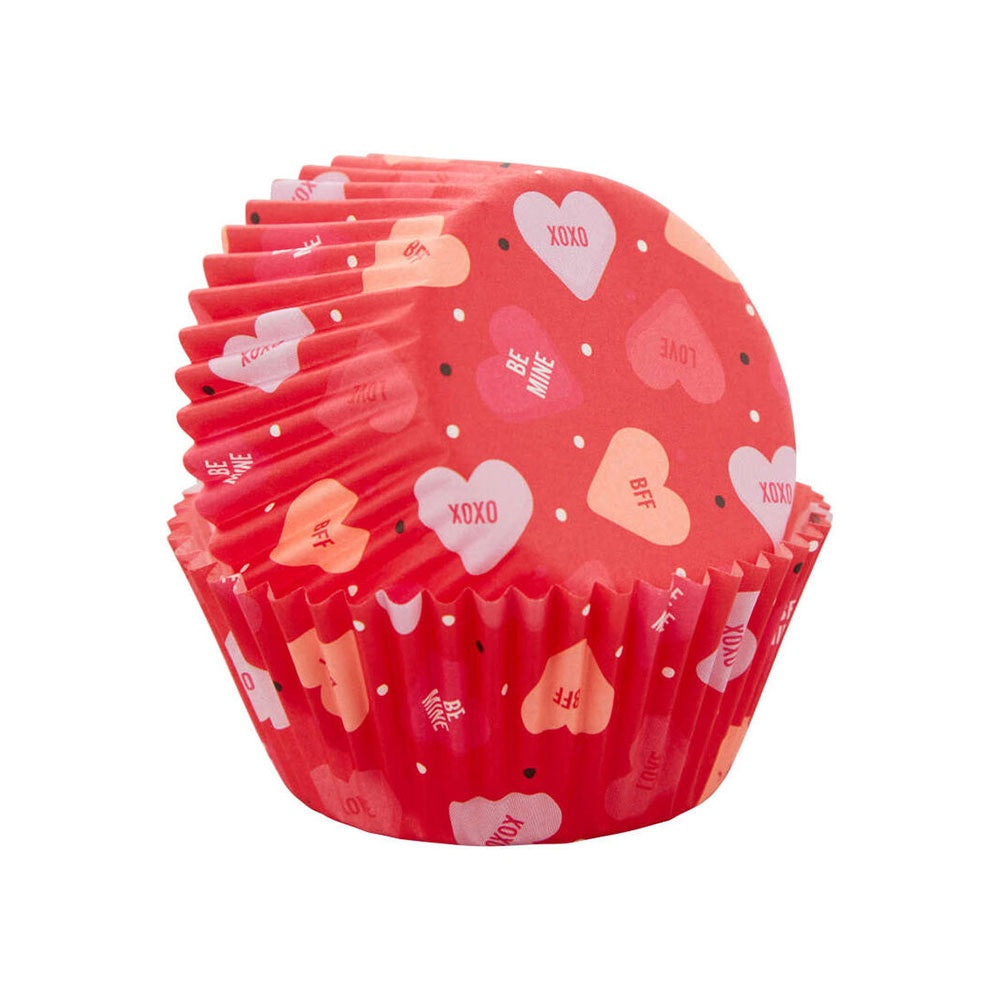 Wilton Conversation Hearts Standard Baking Cups, Set of 75