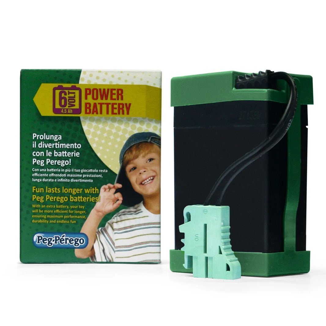 Peg Perego - 6V 4.5Ah Battery - Green