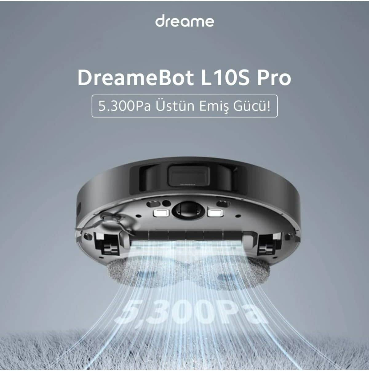 مكنسة كهربائية وممسحة روبوت Dreame L10 Pro