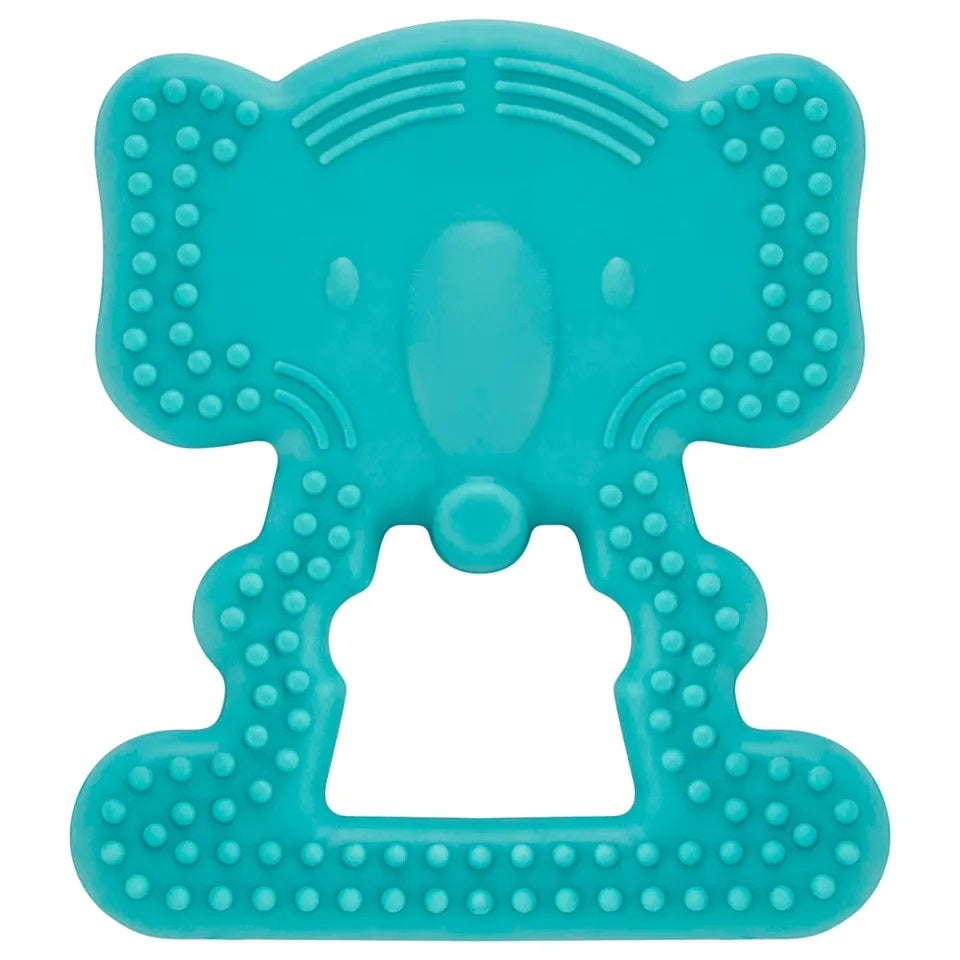 عضاضة بيبي جيم على شكل فيل للأطفال - أخضر