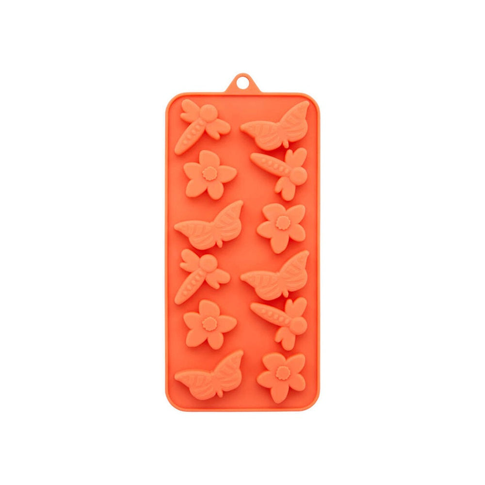 Wilton Dragonfly, Butterfly and Flower Candy Mold, 12 Cavities