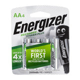 Energizer AA4 Rechargeable Battery - 4pc